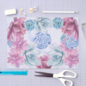 多肉植物 モダンチック 大理石 ウェディングシャワー フィエスタ 薄葉紙 (クラフト)