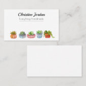 多肉植物 名刺 (正面/裏面)