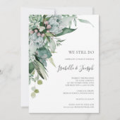 多肉植物 |我々はまだ誓いの更新の招待を行う 招待状 (正面)