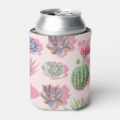 多肉植物：高い詳細エレガンス。 缶クーラー (缶正面)