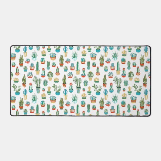 多肉模様 デスクマット (正面)