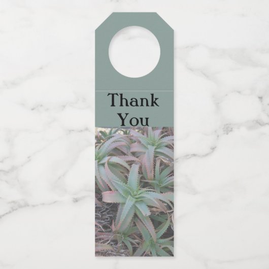 多肉母斑 ボトルネックタグ (正面)