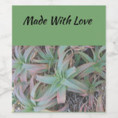 多肉母斑 ワインラベル (シングルラベル)