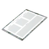 多肉毎日の計画メモ帳 ノートパッド (アングル)