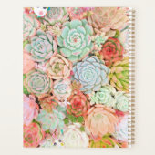 多肉毎週月の個人パーソナライズされたPl プランナー手帳 (裏面)