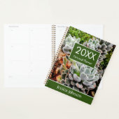 多肉毎週月の個人パーソナライズされたPl プランナー手帳 (ディスプレー)