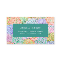 多肉水色植物カラフル店QRコード