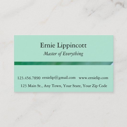 多肉渦 名刺 (裏面)