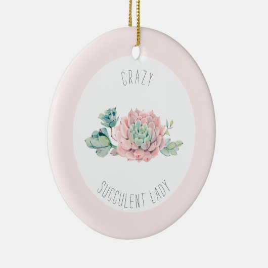 多肉熱狂するの聖降誕祭の装飾 セラミックオーナメント (右)