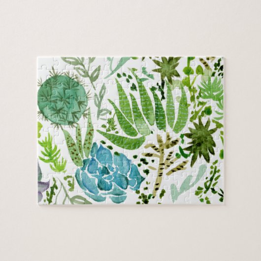 多肉球 ジグソーパズル (横)