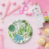 多肉球 ペーパープレート (パーティー)