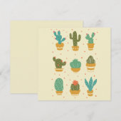 多肉用挨拶カード シーズンカード (正面/裏面)