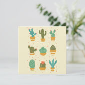 多肉用挨拶カード シーズンカード (スタンド正面)