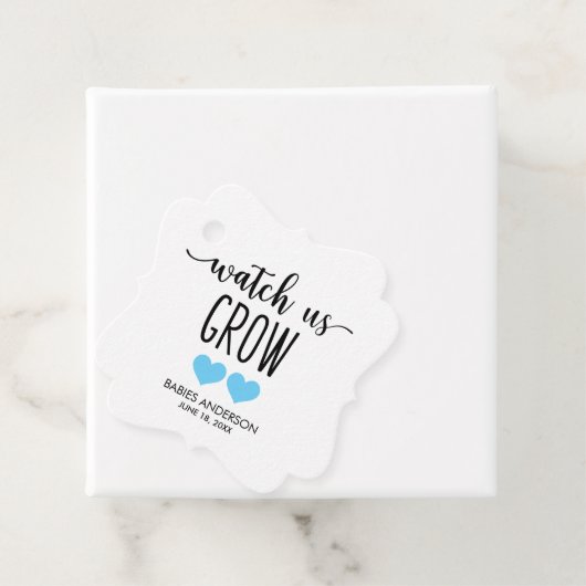 多肉男児の赤ちゃんシャワーを育てる米国を見る フェイバータグ (インサイチュ)