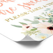 多肉症の兆候を受け取る ポスター (角)