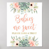 多肉症の兆候を受け取る ポスター (正面)