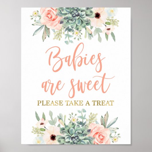 多肉症の兆候を受け取る ポスター (正面)