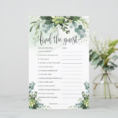 多肉的なフローラの緑がゲストのゲームを見つける (スタンド正面)