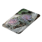 多肉的な感謝 マグネット (左側)