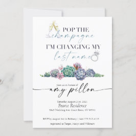 多肉的な結婚式の招待コレクション 招待状