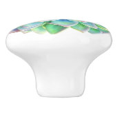 多肉的な飾りノブ セラミックノブ (側面)