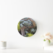 多肉眼の時計 ラウンド壁時計 (ホーム)