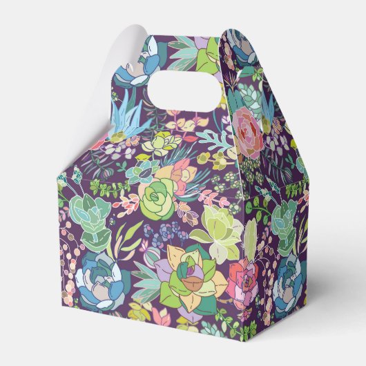 多肉種のサボテンのガーデニングのお願い フェイバーボックス (正面サイド)