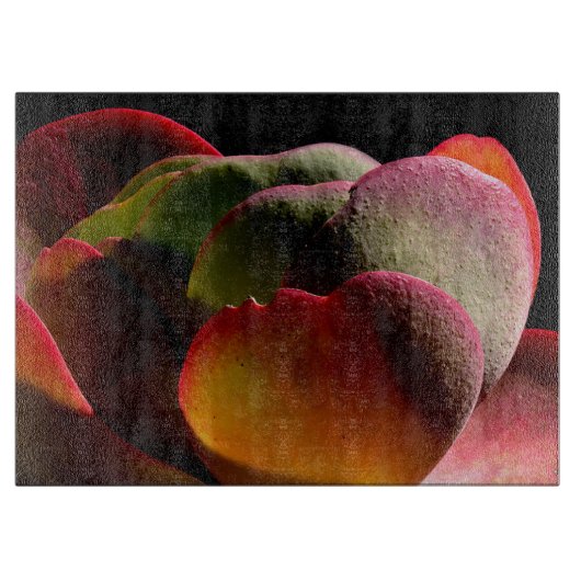 多肉種の砂漠植物 カッティングボード (正面)