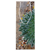 多肉種の砂漠植物 ワインギフトバッグ (裏面)