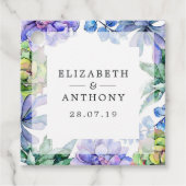 多肉種結婚類 フェイバータグ (正面)