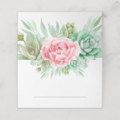 多肉種結婚類 プレイスカード (外部開封)