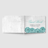 多肉素朴フローラエレガント春の結婚式 ゲストブック (全面)