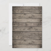 多肉素朴フローラストリングバチェロレッテ 招待状 (裏面)