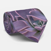 多肉紫色 ネクタイ (ロール)