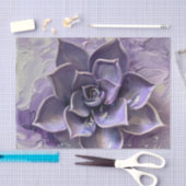 多肉紫色 薄葉紙 (クラフト)