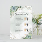 多肉緑色のユーカリ金ゴールド彼は彼女が言った (スタンド正面)