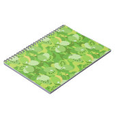 多肉緑色 ノートブック (左側)