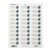 多肉花ロマン結婚ティック ラベル (フルシート)