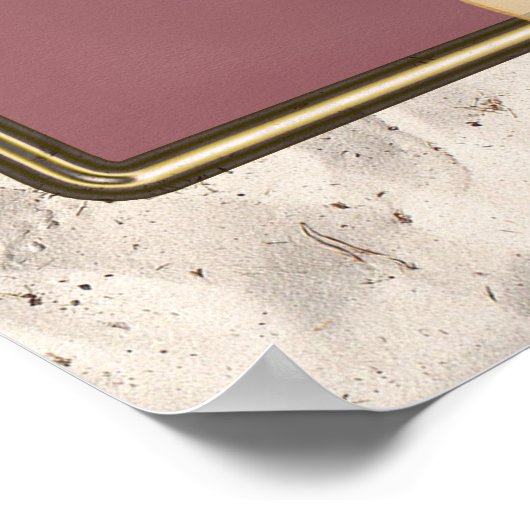 多肉芸術 ポスター (角)