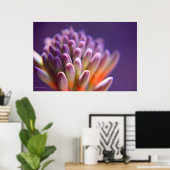 多肉芽プリント ポスター (ホームオフィス)