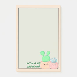 多肉落書き：ノートを投稿 ポストイット