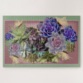 多肉表示 ジグソーパズル (横)