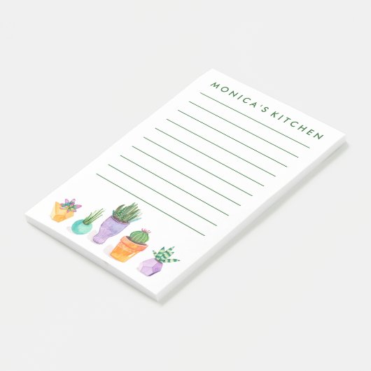 多肉表示 ポストイット (アングル)