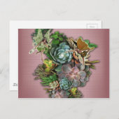 多肉表示 ポストカード (正面/裏面)