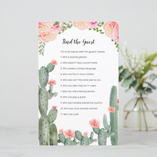 多肉質のフローラの緑のゲストゲームを見つける (スタンド正面)