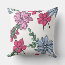 多肉質のフローラパステルは青、ピンクと白で働く