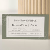 多肉質の名刺 |薬用スタイル 名刺