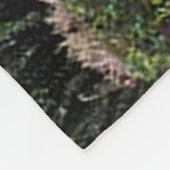 多肉質の夕日 フリースブランケット (角)