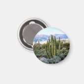 多肉質の夕日 マグネット (正面/裏面)