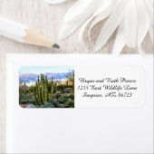 多肉質の夕日 ラベル (インサイチュ)